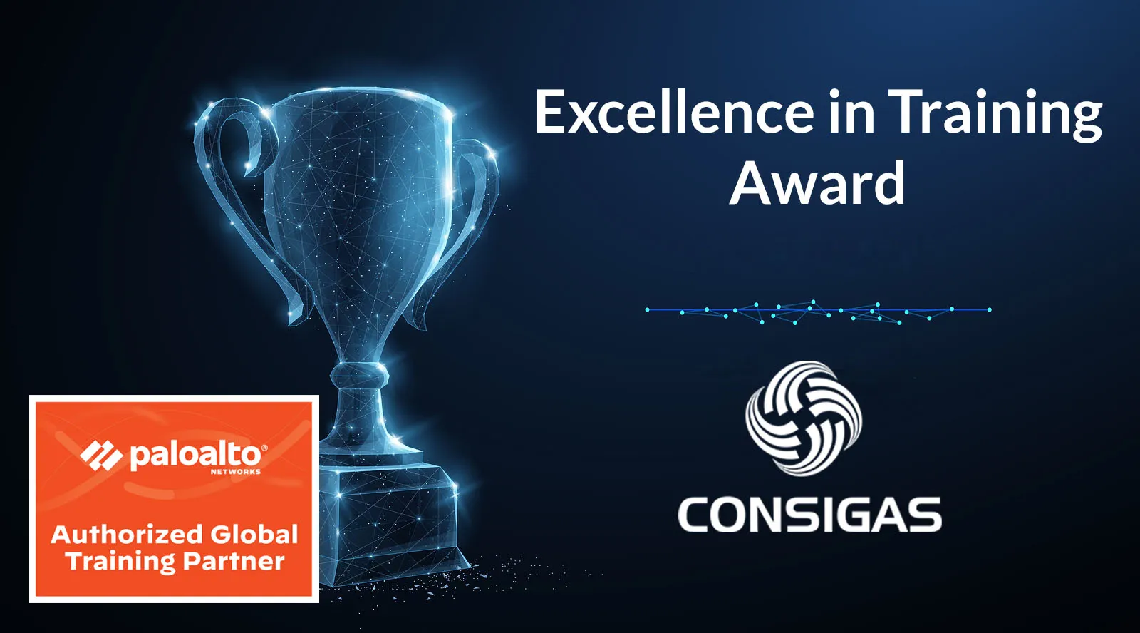Palo Alto Networks Excellence in Training Award for 2022